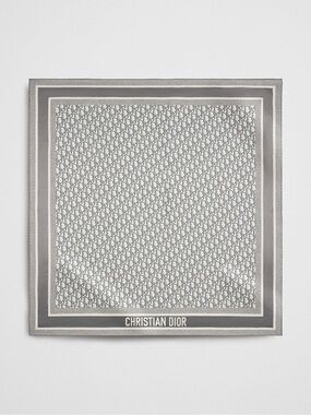 Dior Oblique Diortwin 90 Square Scarf